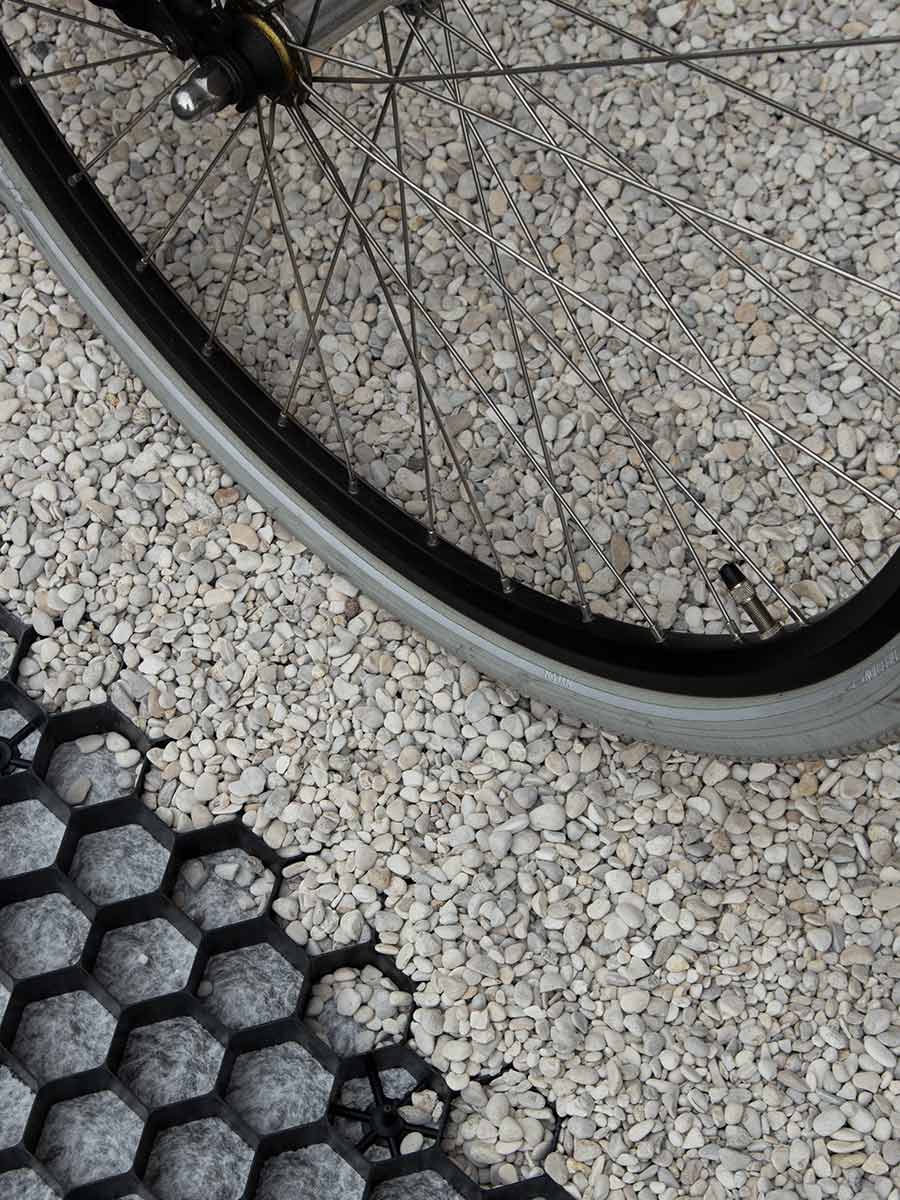 Gångväg och cykelväg med Grusarmering XL